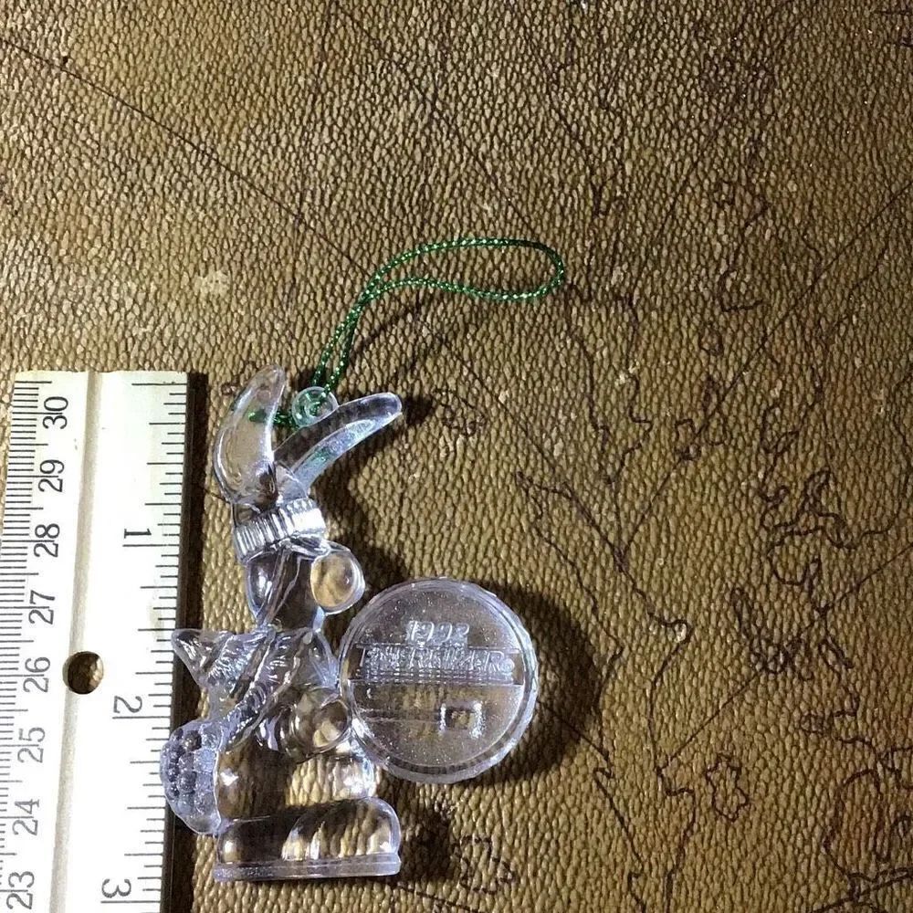 Ornament vintage clear Energizer Bunny